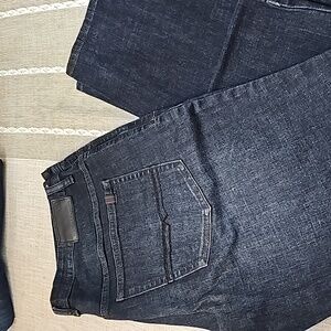 Buffalo David Bitton Jackson- X Straight Stretch Blue Jeans Mens 36x 32